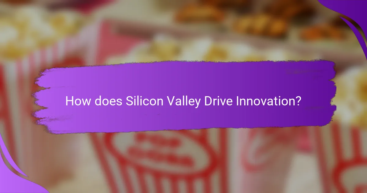 How does Silicon Valley Drive Innovation?